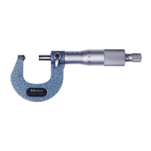 Mitutoyo Tube Micrometer 0-25 x 0.01mm Spherical Spindle and Flat Anvil