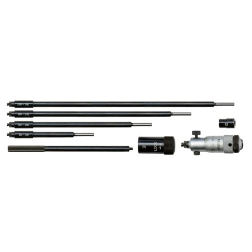 Mitutoyo Inside Micrometer Set 50-300mm Interchangeable Rod Type