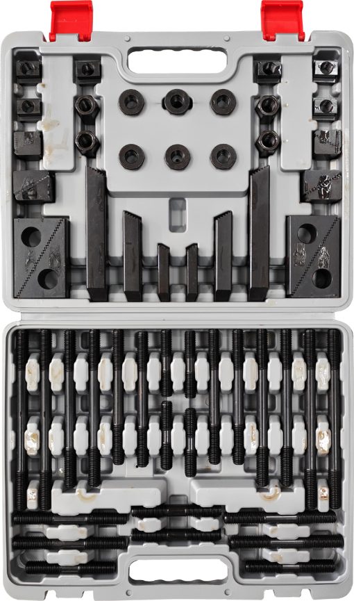 Tooline 58 Piece M16 Steel Clamping Kit
