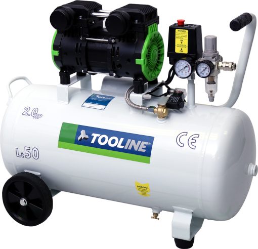 Tooline AC1551OL 50L Oilless Compressor