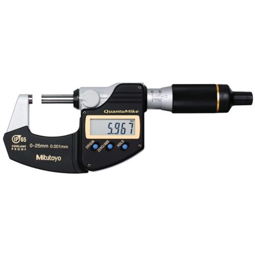 Mitutoyo QuantuMike 0-25mm IP65 Coolant Proof without Data Output