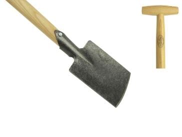 Dewit Border Spade Ash T-Handle 1M