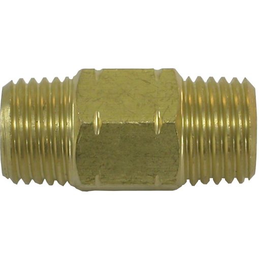 Puma 1/4 NPT x 1/4 NPT Hex Nipple BP