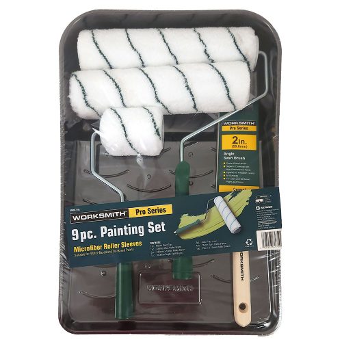 Worksmith 9pc Painting Set