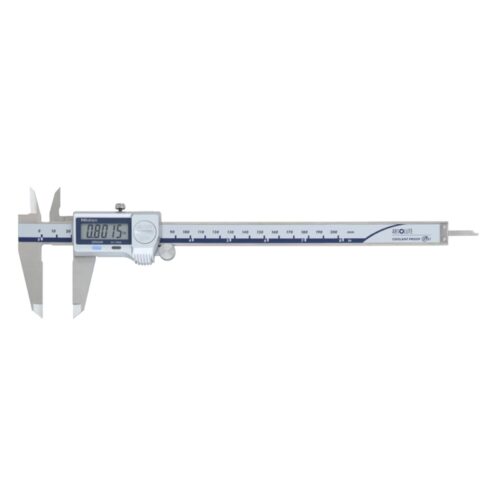 Mitutoyo Digital Caliper 8"/200mm x .0005" / 0.01mm IP67 Coolant Proof without Data Output