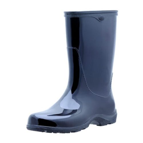 Sloggers Womens Rain Boots Black  Size 8