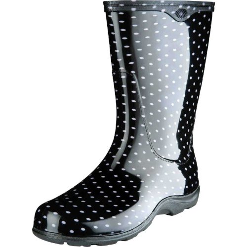 Sloggers Womens Rain Boots Polka Dot  Size 10