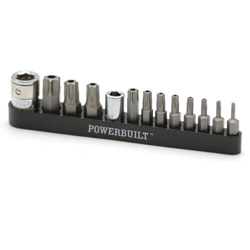 13pc Tamper Proof Torx Bit Set