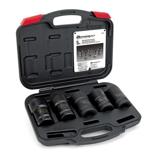 1” Dr 5pc Master Budd Wheel Socket Set