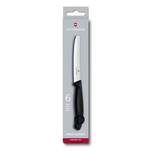 Victorinox Steak Knife Set 6.7833 - 11cm 6 piece Round Hang Box
