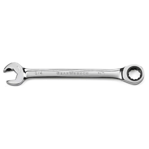 Gearwrench 7/16" 12 Point Open End Ratcheting Combination Wrench