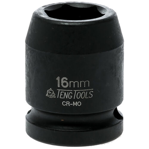 Teng 1/2in Dr. Impact Socket 16mm DIN