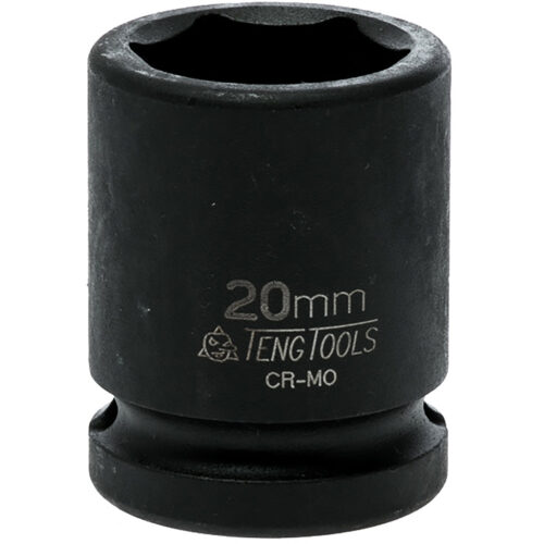 Teng 1/2in Dr. Impact Socket 20mm DIN