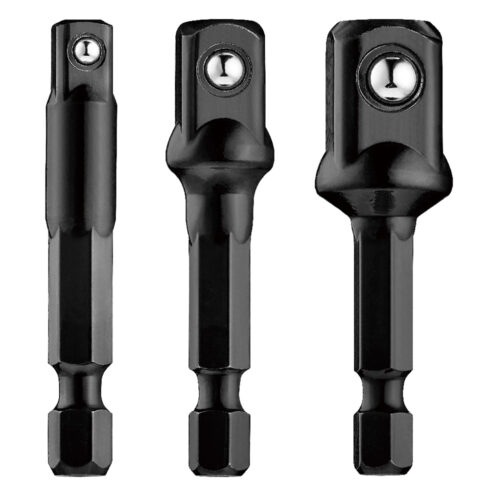 Teng 3pc 1/4in Hex Drive Impact Socket Adaptor Set