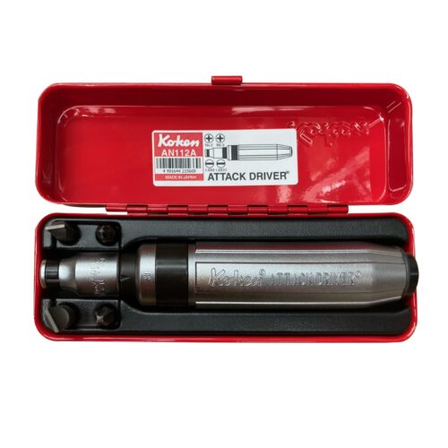 Koken AN112A Attack Driver Knurled Handle 6pc Set 1/2"Dr