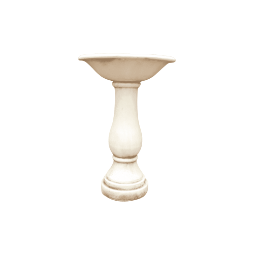 Omni Fibre Clay Bird Bath/Feeder - Angelic Oasis