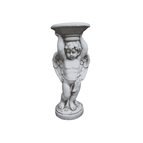 Omni Fibre Clay Bird Bath/Feeder - Cupids Cascade
