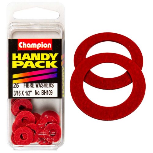 Champion 3/16in x 1/2in Fibre Washer 1/32in Thick