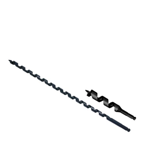 Topman 2041-F13mm Nail Buster Auger Bit 457mm Hardwood - Fluro (11.1mm Hex shank)