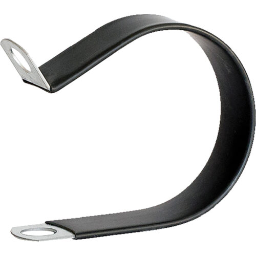 Global Cable Clamp/P-CLip 25 x 19mm W1 (100pc)