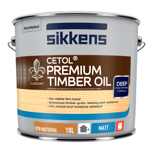 Sikkens Cetol Premium Timber Oil - Natural 10L