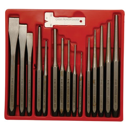 16pc Punch and Chisel Set
