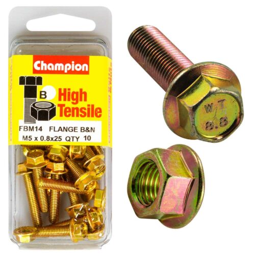 Champion Flange Bolt M5 x 25 (B) - GR8.8