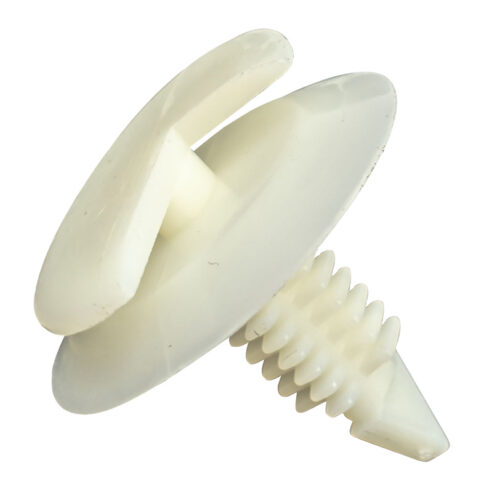 GTi Trim Clip White 23.3mm x 22.6mm