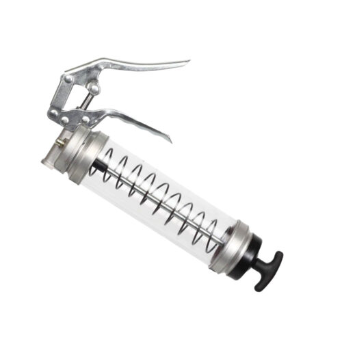Groz Clear Pistol Grip Grease Gun 450gm / 5000PSI