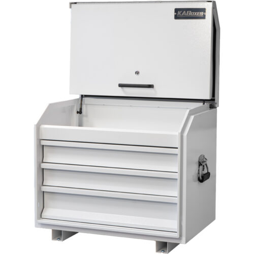 KABoxes Road Box 3 Drawer - White