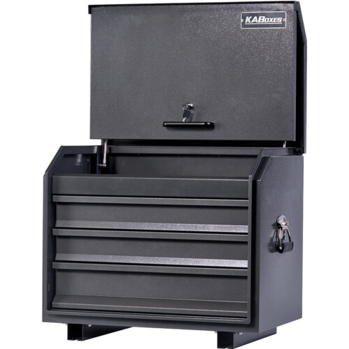 KABoxes Road Box 3 Drawer - Charcoal Grey