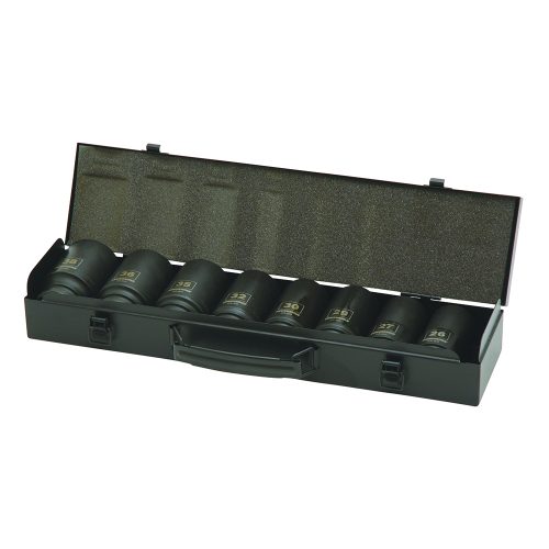 3/4” Dr 8pc 6pt Deep Impact Socket Set