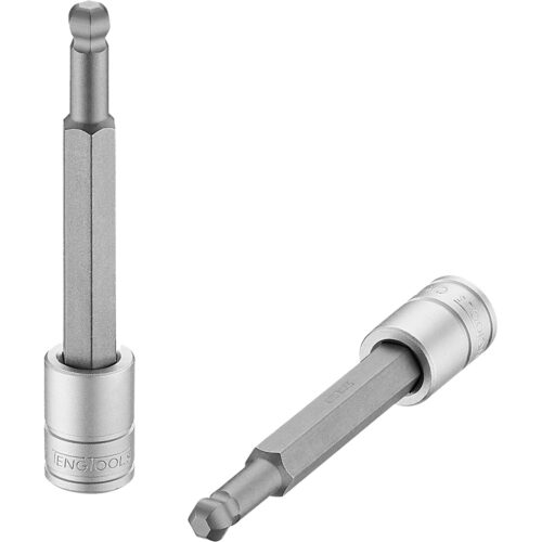 Teng 3/8in Hex Bit Socket Ball Point Long 8mm