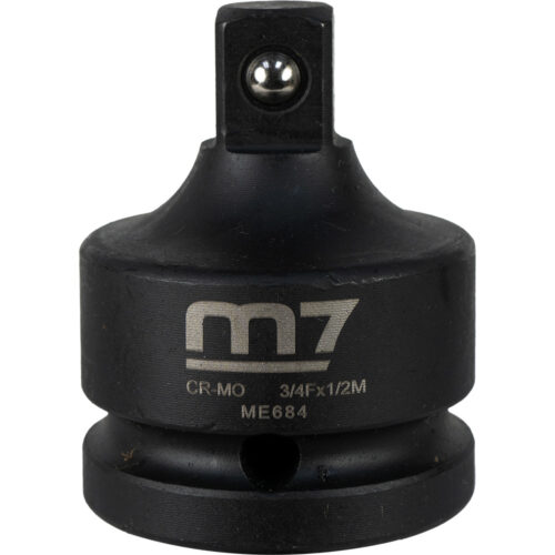 M7 Impact Adaptor 3/4in (F) x 1/2in (M) - Locking Ball Type