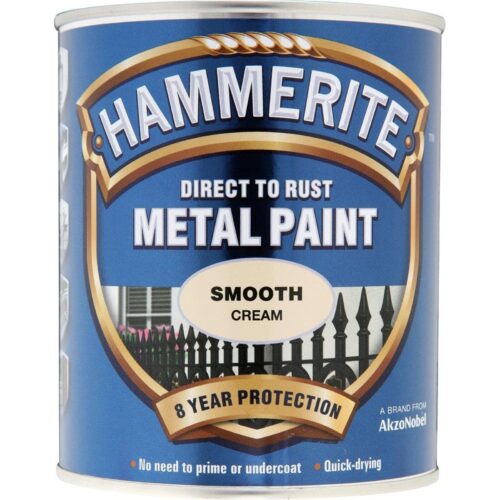 Hammerite Smooth 750ml Cream