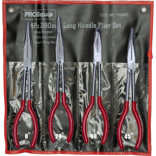 ProEquip 4pc Long Handle Plier Set