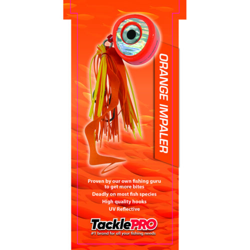 TacklePro Kabura Lure 240gm - Orange Impaler
