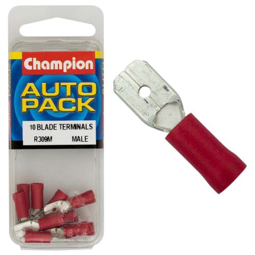 Champion Red Blade Terminal-Male
