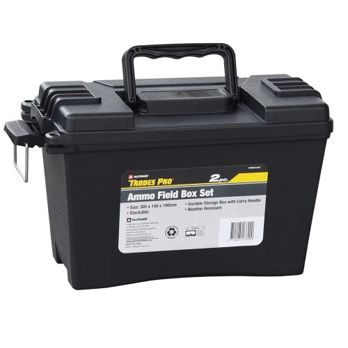 Trades Pro Ammo Utility Field Box 2pk Set 5.2L