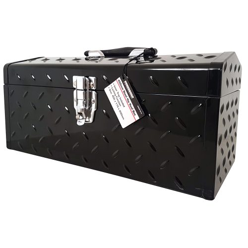 16" Hip Roof Steel Portable Tool Box