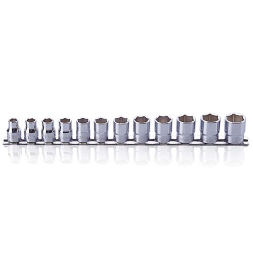 Koken RS3400M Socket Set On Rail 6pt 12pc 3/8 "Dr 8-19mm