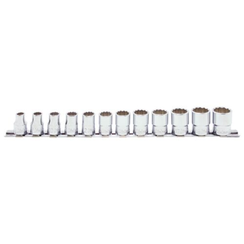 Koken RS3405M Socket Set On Rail 12pt 12pc 3/8 "Dr 8-19mm