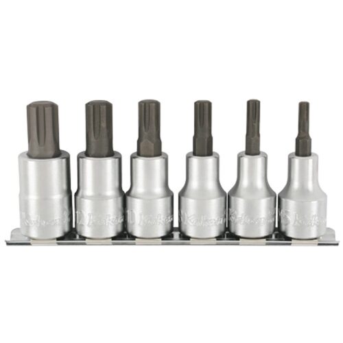 Koken RS4027/6 Ribe CV Bit Socket Set 1/2"Dr 6pc 5-14mm