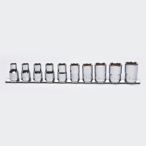 Koken RS4400M Socket Set On Rail 6pt 10pc 1/2 "Dr 10-22mm