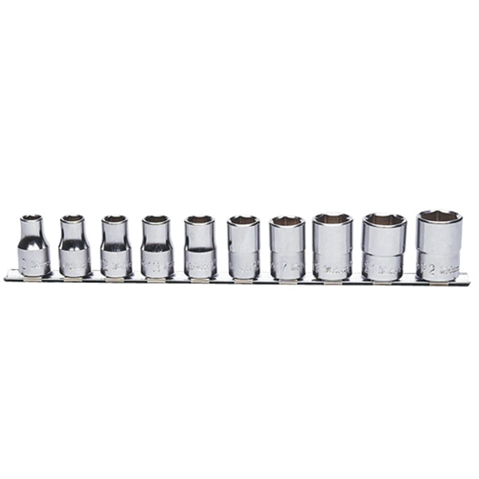 Koken RS4405M Socket Set On Rail 12pt 10pc 1/2 "Dr 10-22mm