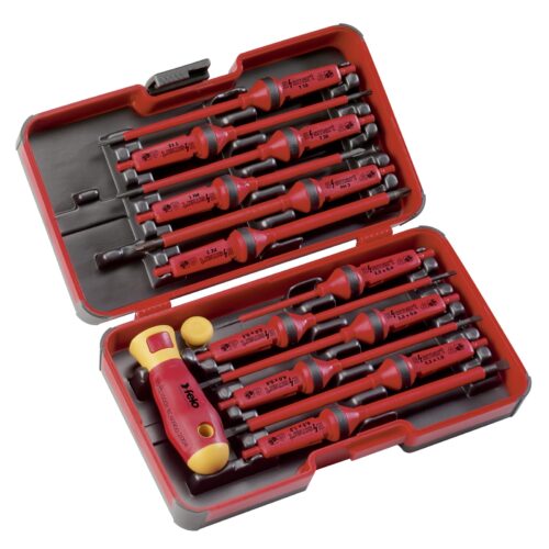 Felo Esmart 12pc Interchangeable blades Screwdriver Set