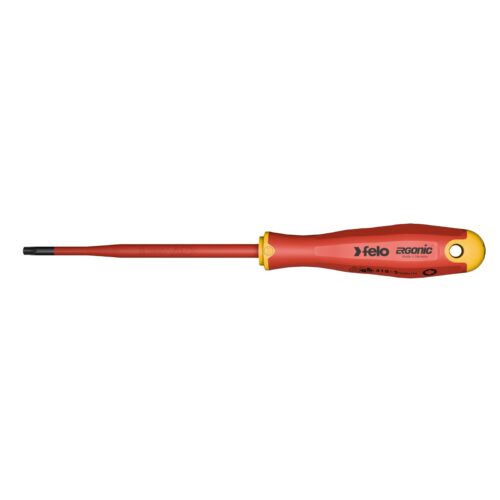 Felo 418 Ergonic E-slim Screwdriver Torx 20 x 125mm Insulated Hardened Tip