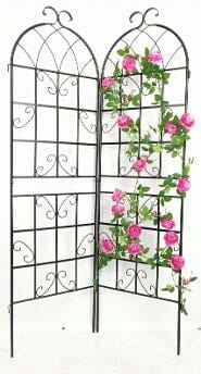 Omni D?cor Metal Garden Trellis Swirls