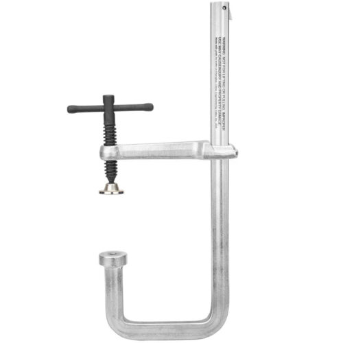 Stronghand Utility J-Clamp Cap. 320mm Rail Size: 30 x 14mm