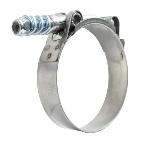 Global T-Bolt Clamp with Spring 19 70-78 mm W2 (Ea)
